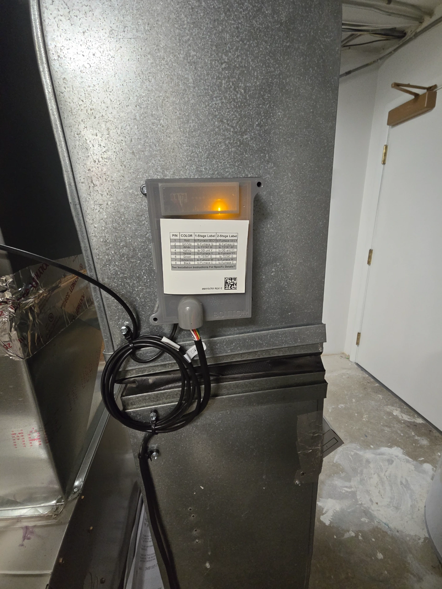 Furnace control board and wiring inspected by Great Lakes Comfort in Howell MI